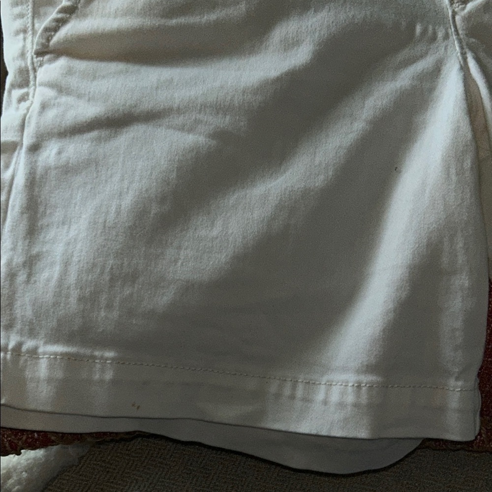 anthropologie Pilcro and the Letterpress White Bermuda Shorts Classic Style - Picture 7 of 11
